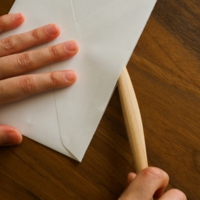 スタジオユタカ　木のペーパーナイフ