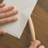 スタジオユタカ　木のペーパーナイフ