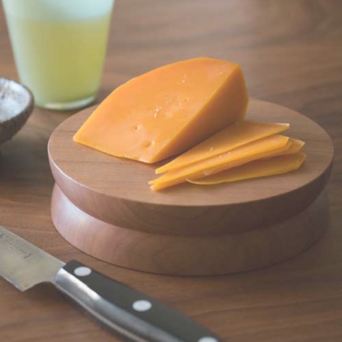 スタジオユタカ　丸いカッティングボード　チェリー