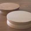 スタジオユタカ 丸いカッティングボード メープル チェリー