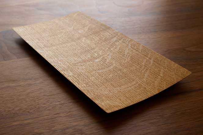 スタジオユタカ 木のトレイ ナラ